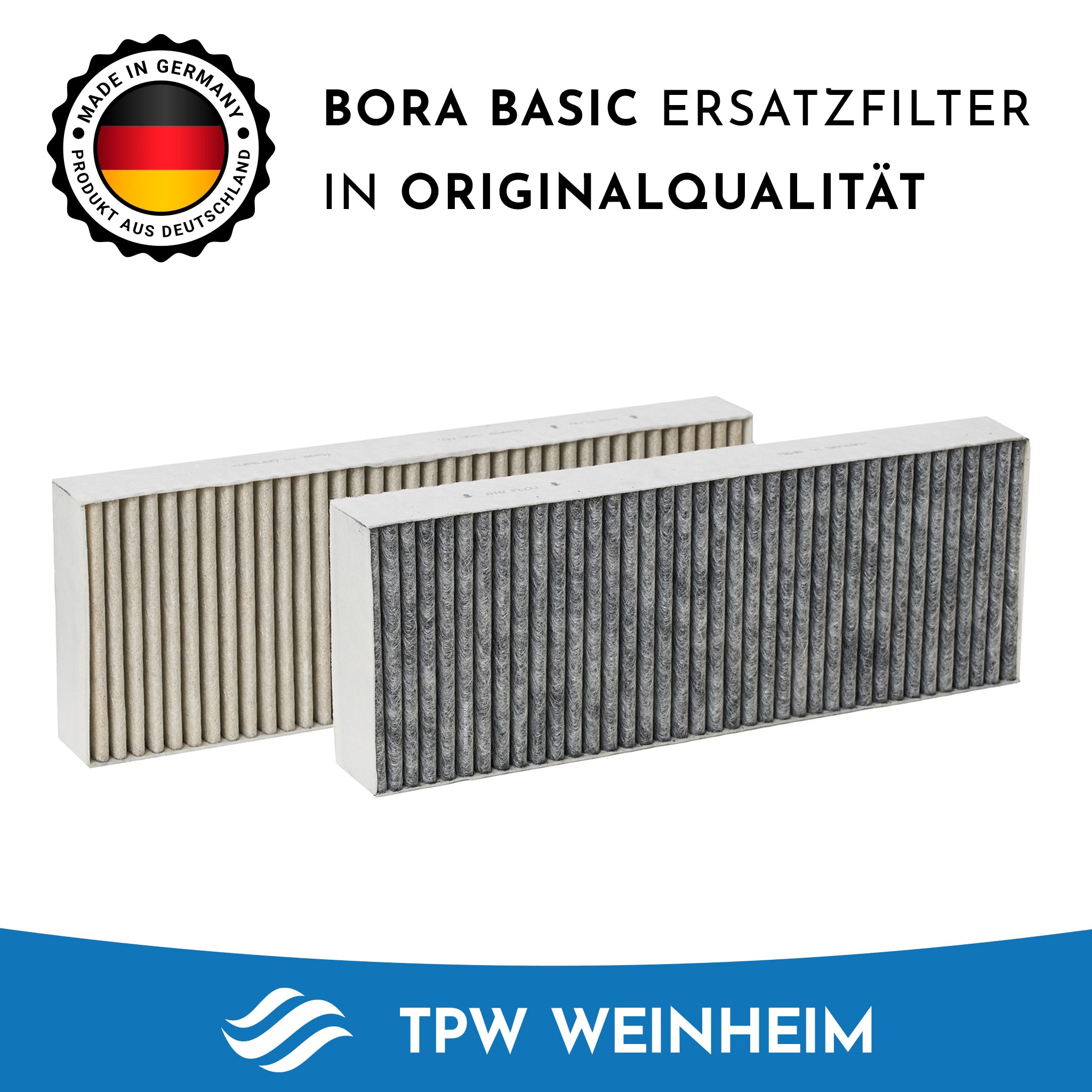 BORA Basic Ersatzfilterset - Made In Germany - TPW - Foto 10