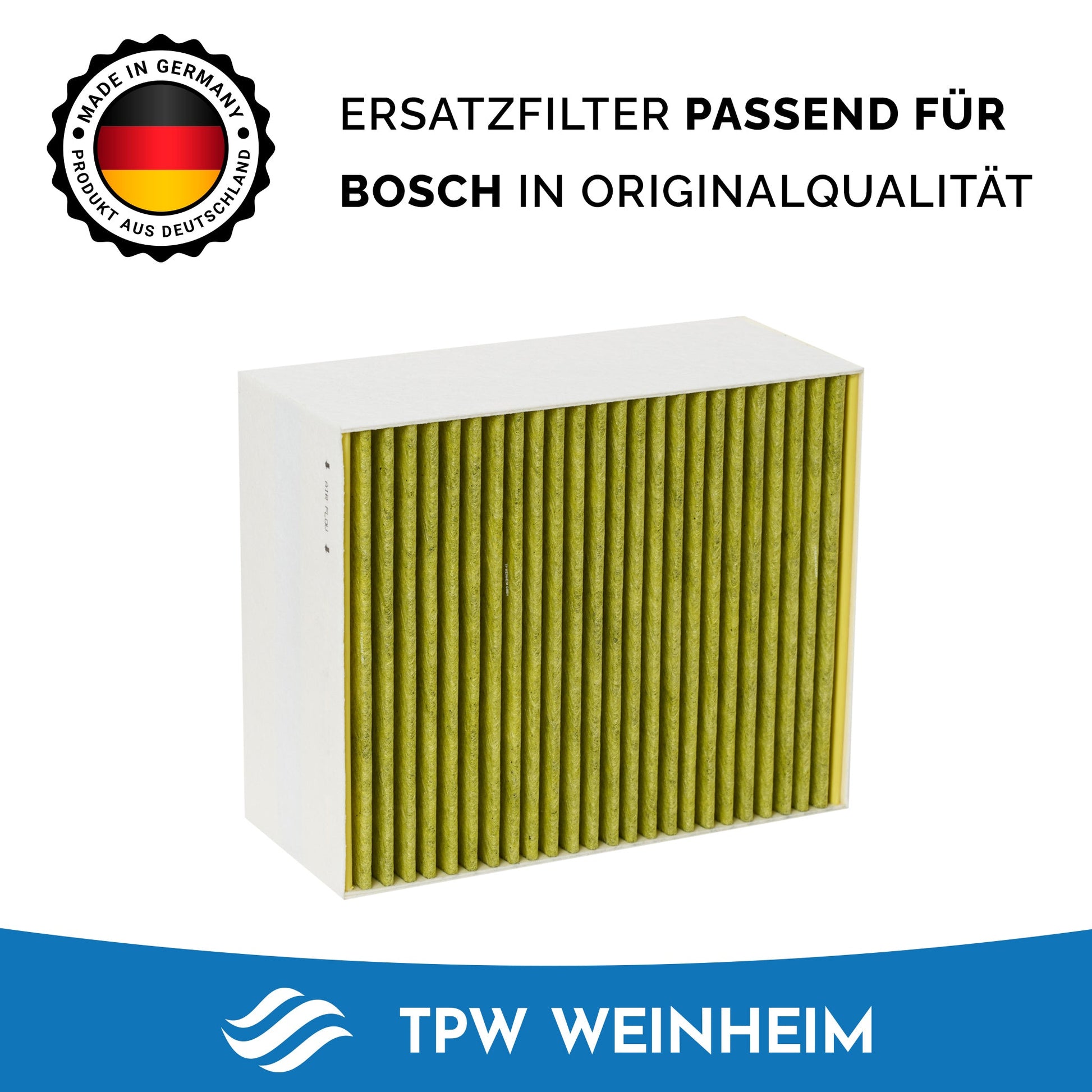 Ersatzfilter passend für NEFF – kompatibel mit DSZ4681, DWZ1IX1B6, 11018621 | 460x190x50 mm - Bild 3