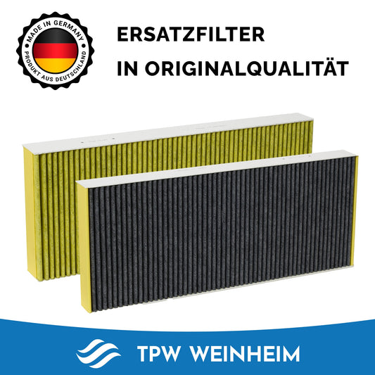 Ersatzfilter passend für NEFF – kompatibel mit DSZ4681, DWZ1IX1B6, 11018621 | 460x190x50 mm – Typ B - Hauptbild