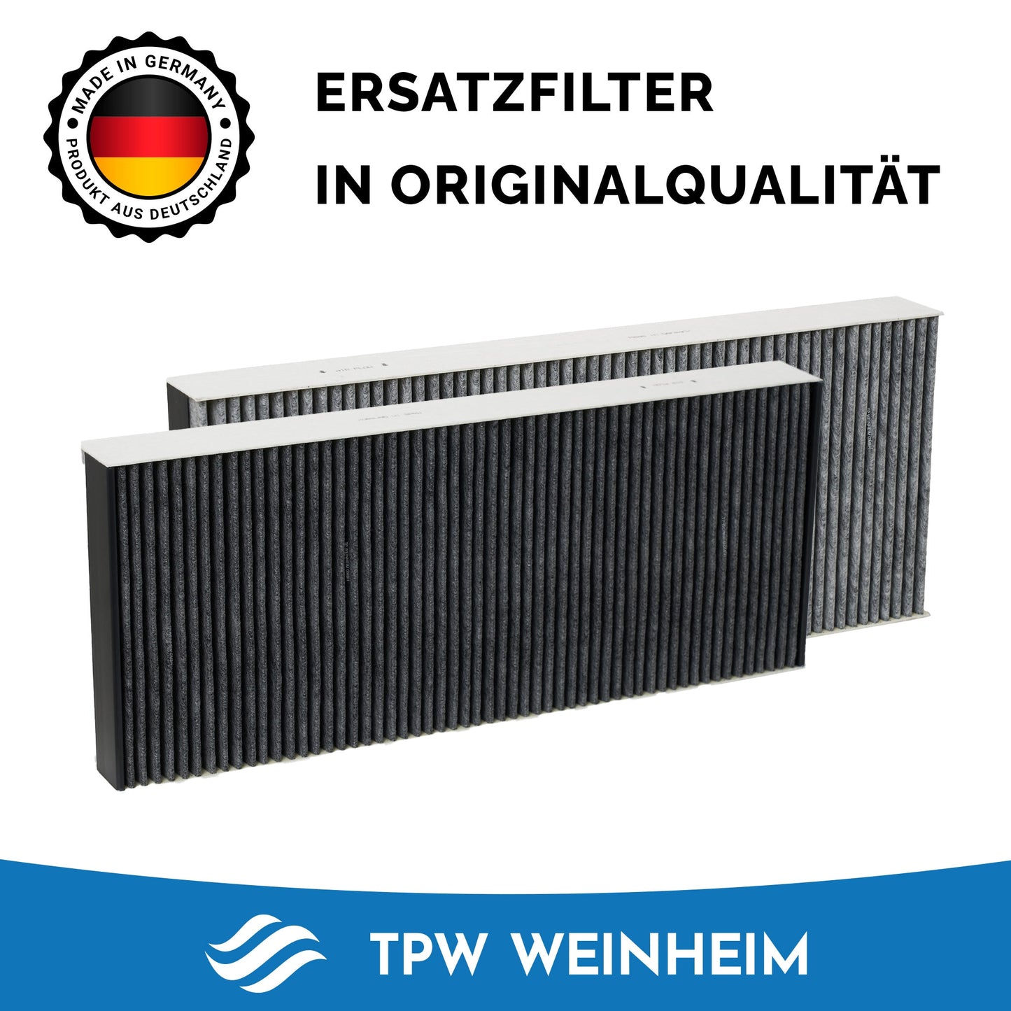 Ersatzfilter passend für SIEMENS – kompatibel mit DSZ4681, DWZ1IX1B6, 11018621 | 460x190x50 mm – Typ A - Bild 1