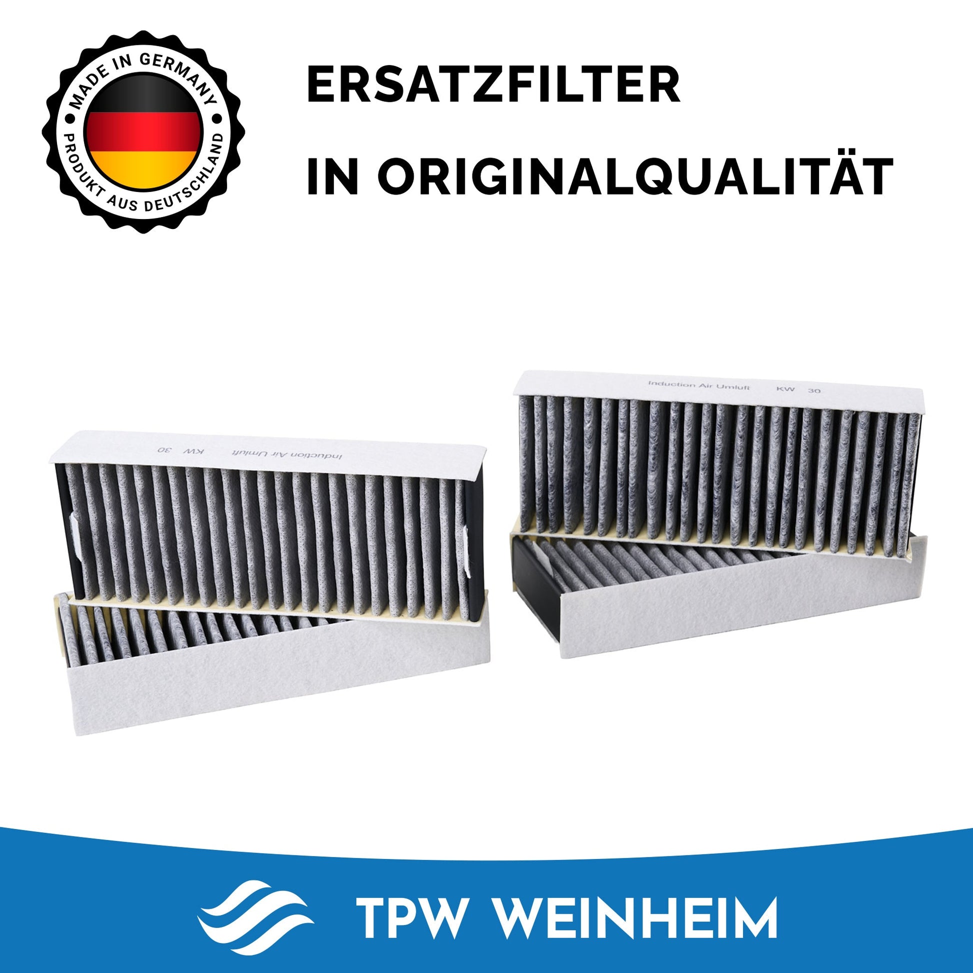 Ersatzfilter Set CONSTRUCTA (4Stk) 17006669 / CZ9VRCR0 – kompatibel mit CZ9VRCR0, 17006669 | 230 × 90 mm - Bild 5