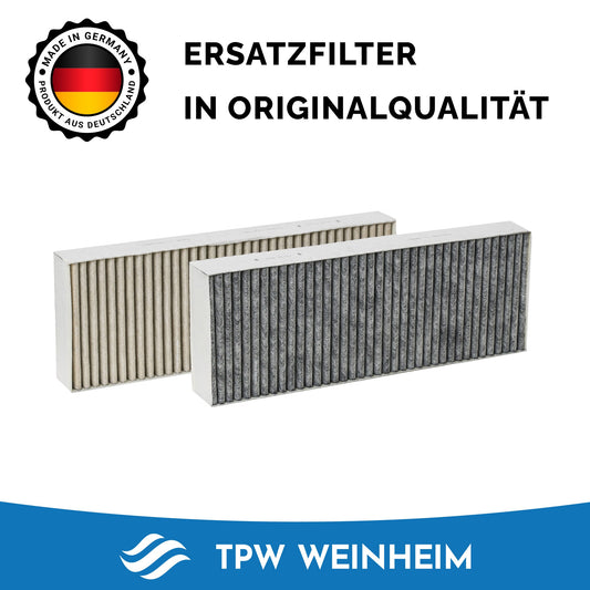 Ersatzfilterset passend für BORA Basic – kompatibel mit BORA Basic, BORA GP4 | 133x348x100 mm - Hauptbild